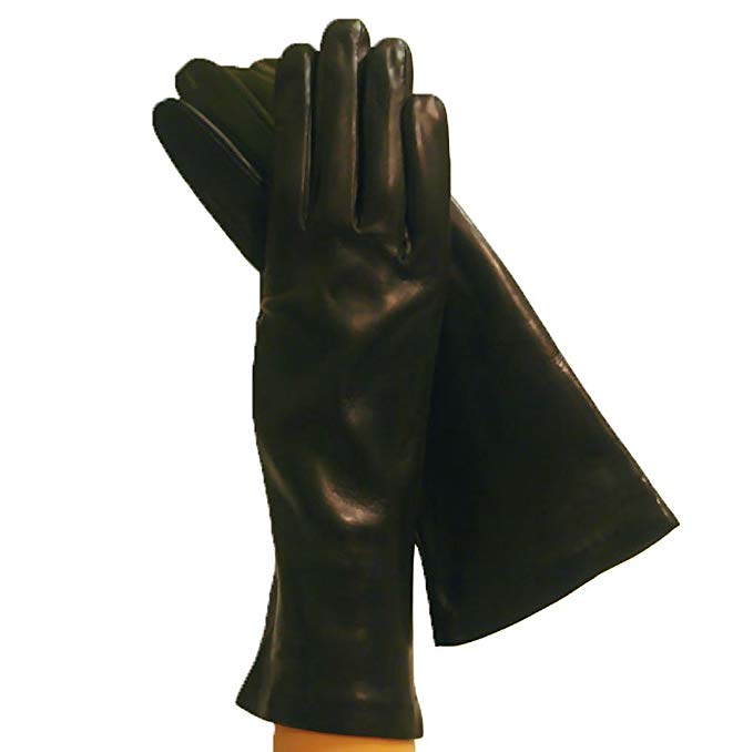 Women's Italian Leather Gloves Lined in Silk 4