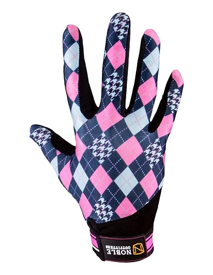 Noble Outfitters Perfect Fit Riding Gloves French Pink 8