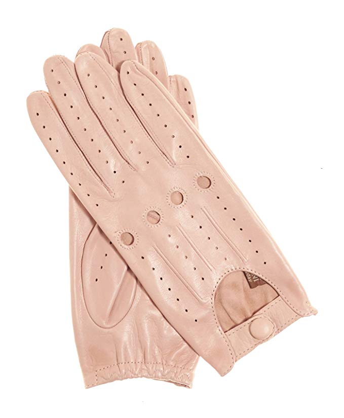 Fratelli Orsini Everyday Women's Open Back Leather Driving Gloves