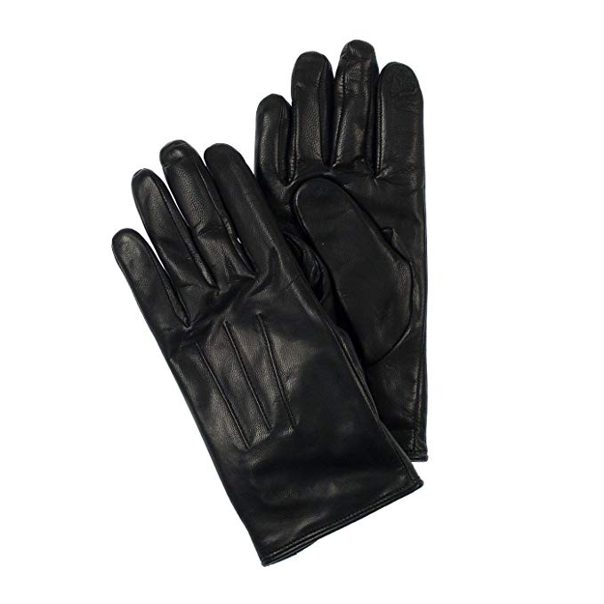 Isotoner women's genuine leather gloves Smartouch technology