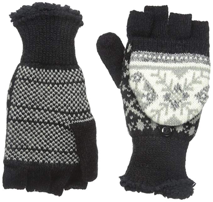 Manzella Women's Snow Star Convertible Gloves