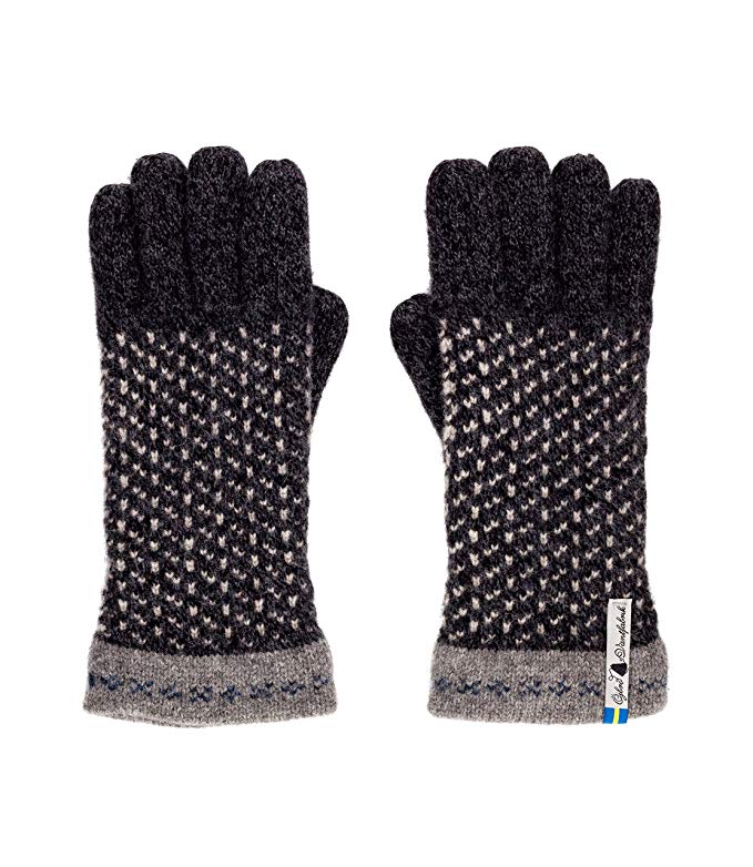 Öjbro Swedish made 100% Merino Wool Soft Thick & Extremely Warm Gloves (as Featured by the Raynauds Assn)