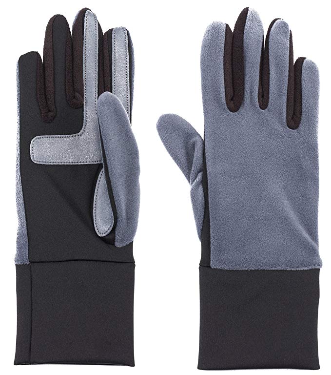 Isotoner Women's Smartdri Fleece Glove with Smartouch Technology