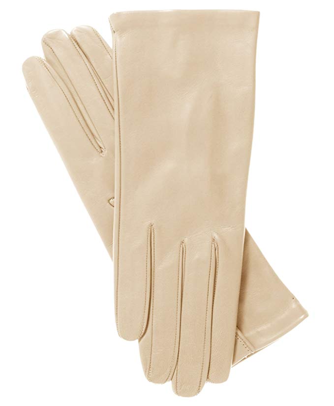 Fratelli Orsini Women's Italian Silk Lined Leather Gloves