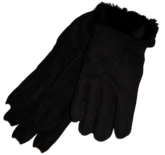 VillageShop Ladies Shearling Gloves