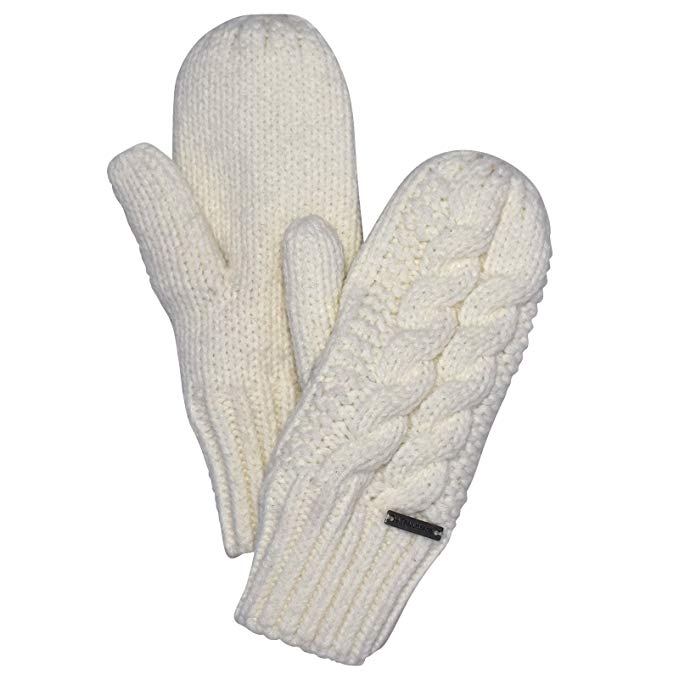 TrailHeads Women’s Cable Knit Mittens | Fleece Lined | Winter Mittens