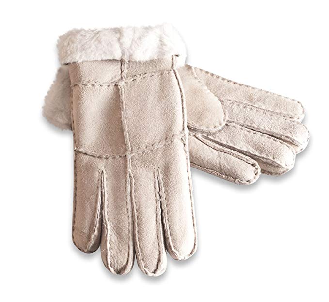 Nordvek Soft Genuine Merino Wool Womens Sheepskin Gloves # 321-100