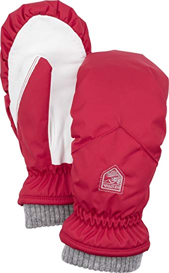 Hestra Womens Warm Gloves: Primaloft Rib Knit Ski and Winter Mittens