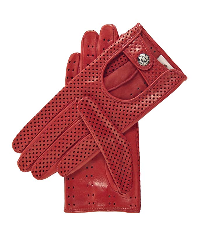 Fratelli Orsini Women's Ventilated Leather Driving Gloves