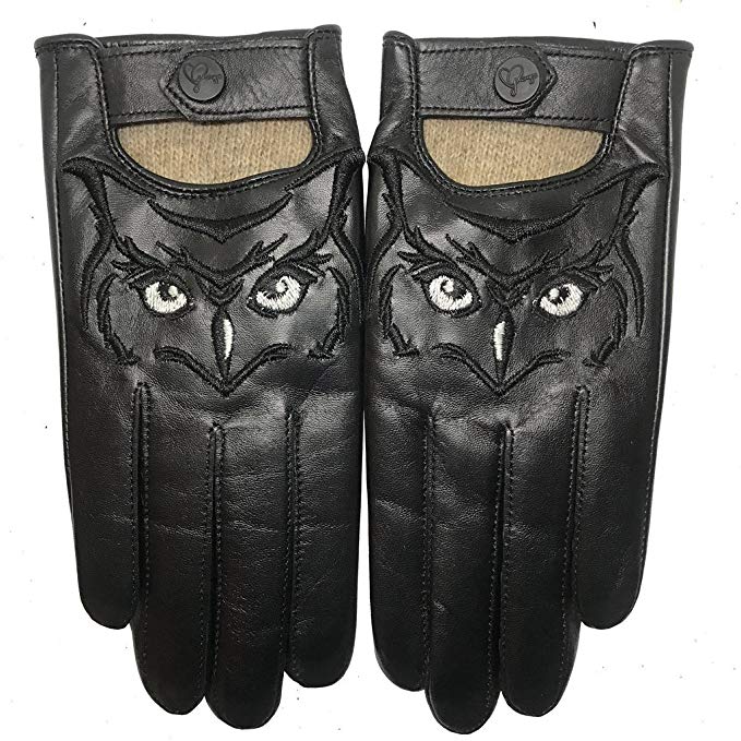 Women's Leather Touchscreen Driving Gloves (Original Designs)