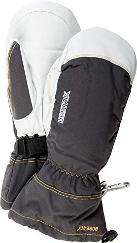 Hestra Waterproof Ski Gloves: Mens and Womens Army Leather Gore-Tex Cold Weather Mittens