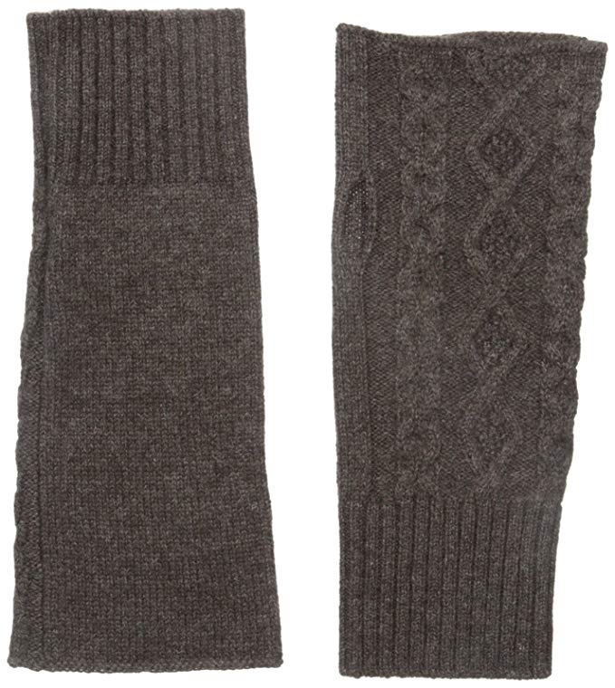 bela.nyc Women's Cashmere Cable Fingerless Arm Warmer