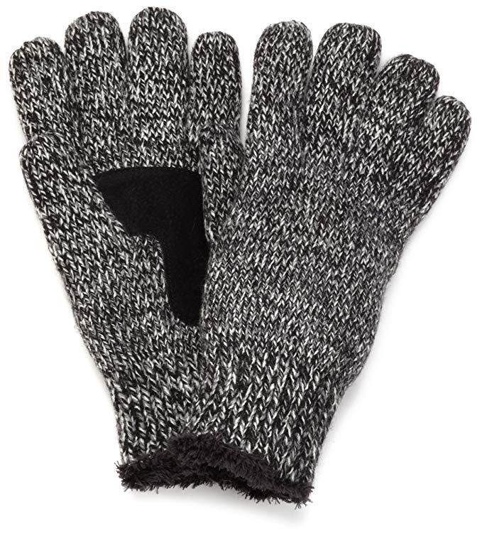 Isotoner Women's Multi-Marled Knit Palm Glove