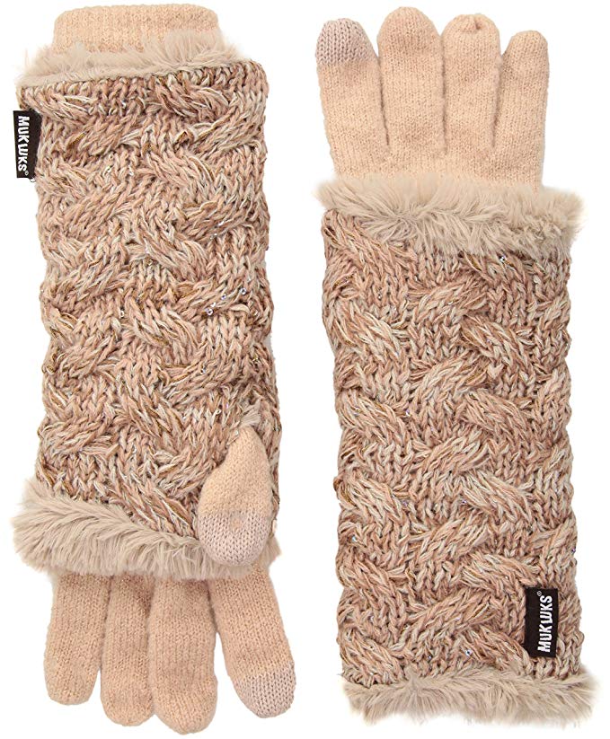 Muk Luks Women's 3-in-1 Gloves