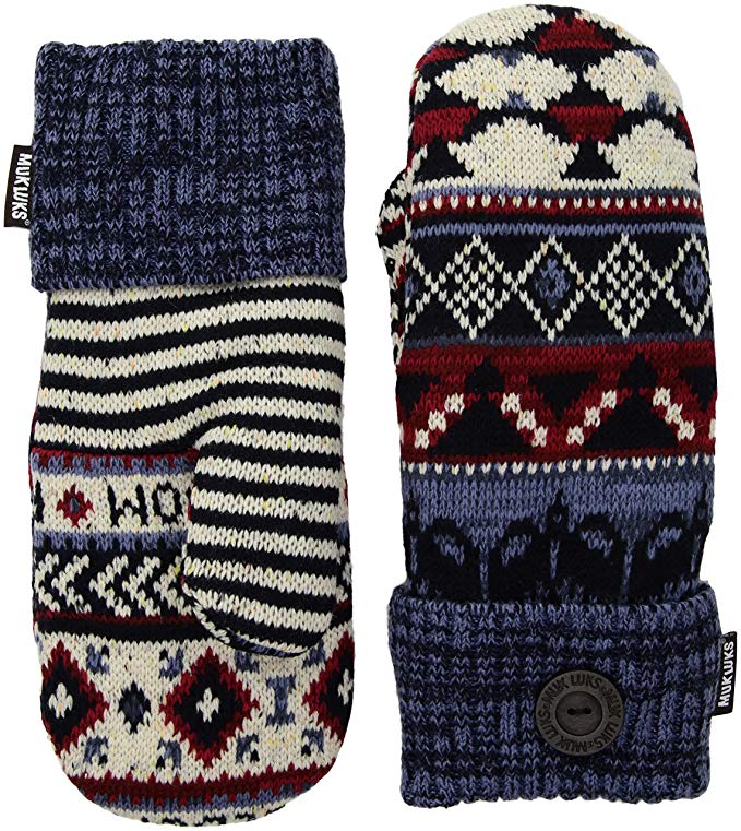 MUK LUKS Women's Potholder Mittens