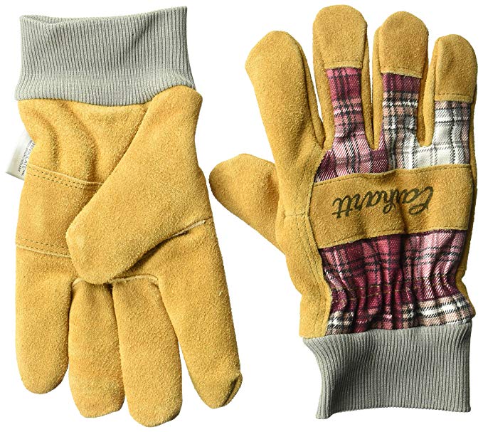 Carhartt Women's Insulated Suede Work Glove with Knit Cuff